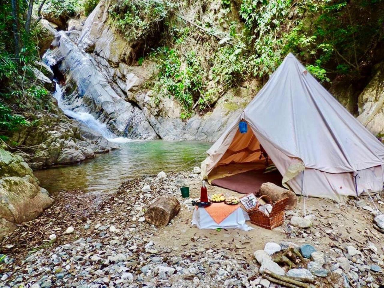 Glamping Finca Margaritas Pluma Hidalgo Екстериор снимка