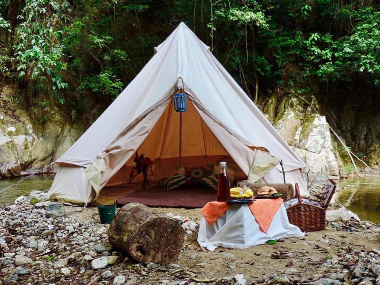 Glamping Finca Margaritas Pluma Hidalgo Екстериор снимка