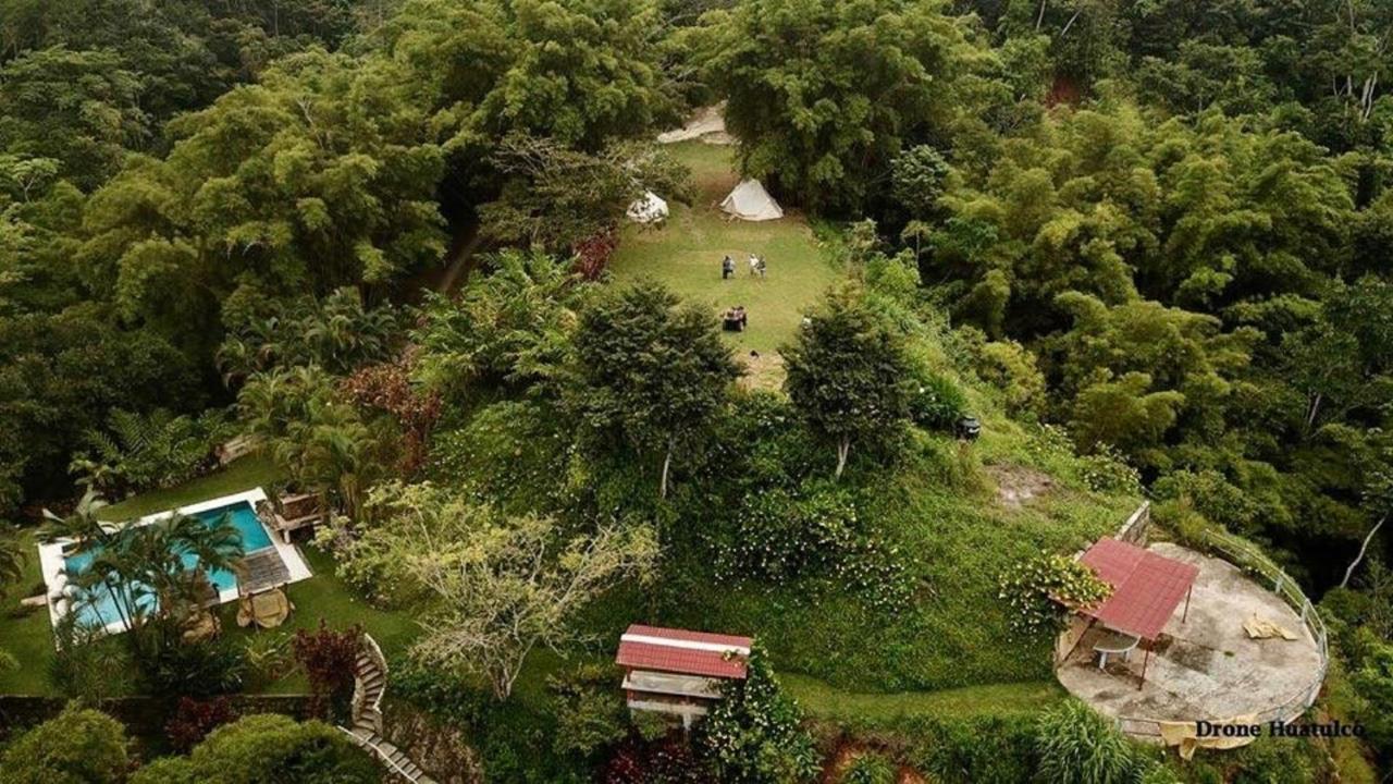 Glamping Finca Margaritas Pluma Hidalgo Екстериор снимка